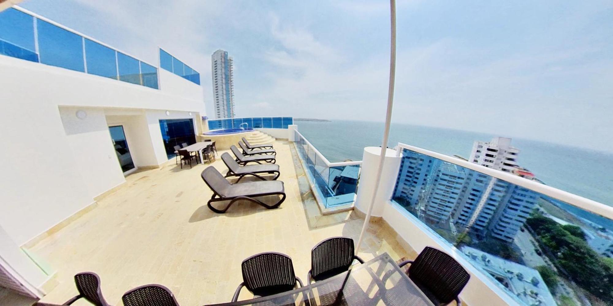 OCEAN VIEW SPACIOUS PENTHOUSES WITH BIG TERRACES AND OVER 318 Square Meters Cartagena  Exterior foto