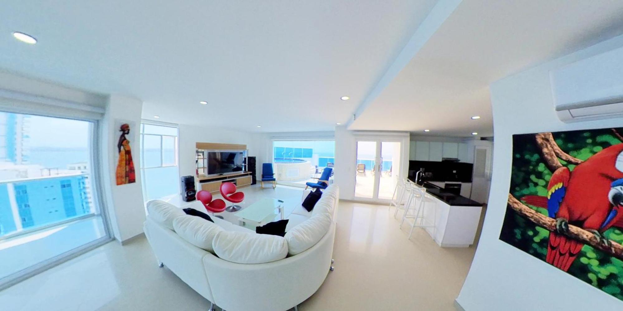 OCEAN VIEW SPACIOUS PENTHOUSES WITH BIG TERRACES AND OVER 318 Square Meters Cartagena  Exterior foto
